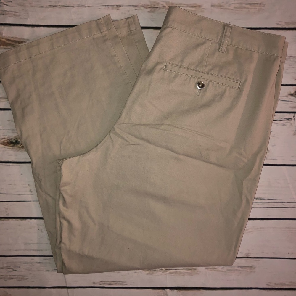 Casual Beige Basic Edition Relaxed Fit Pants